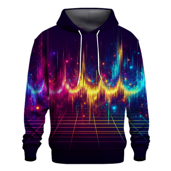 Electro Glow Graphic Hoodie