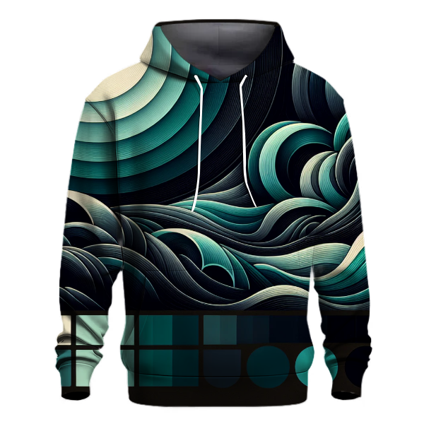 Stormy Sea Gradient Hoodie
