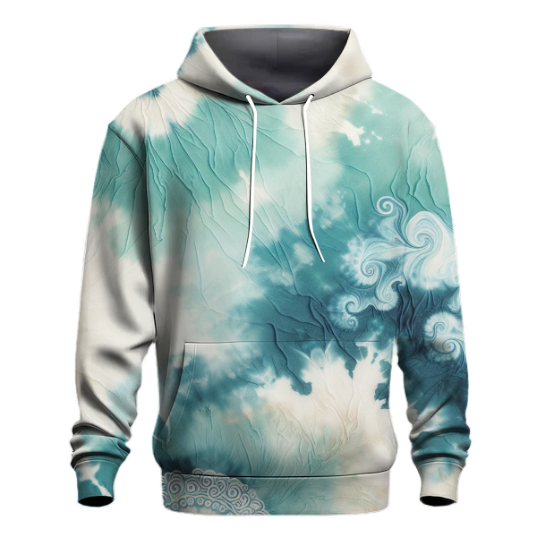Calming Waters Tie-dye Design Hoodie