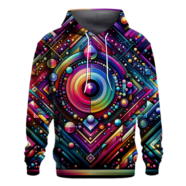 Geometric Prism Vibes Hoodie