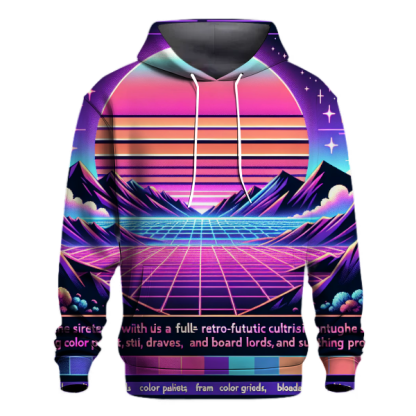 Radical Synthwave Journey Hoodie