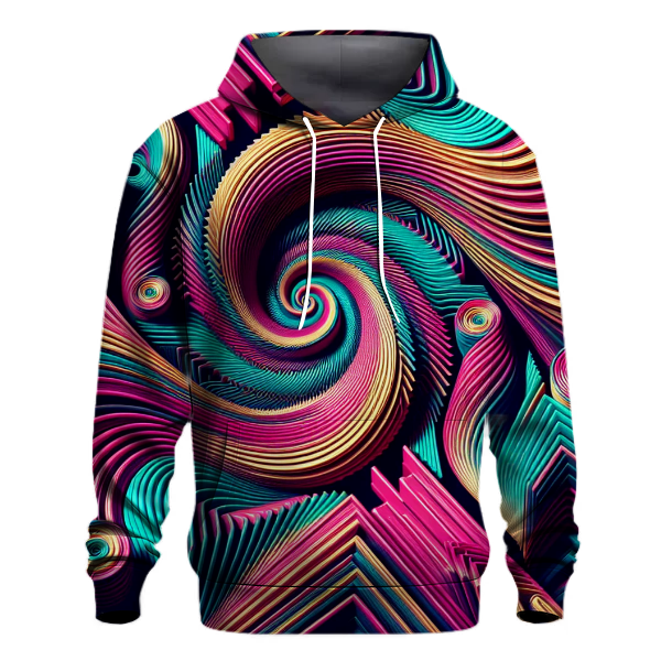 Retro Funk Wave Hoodie