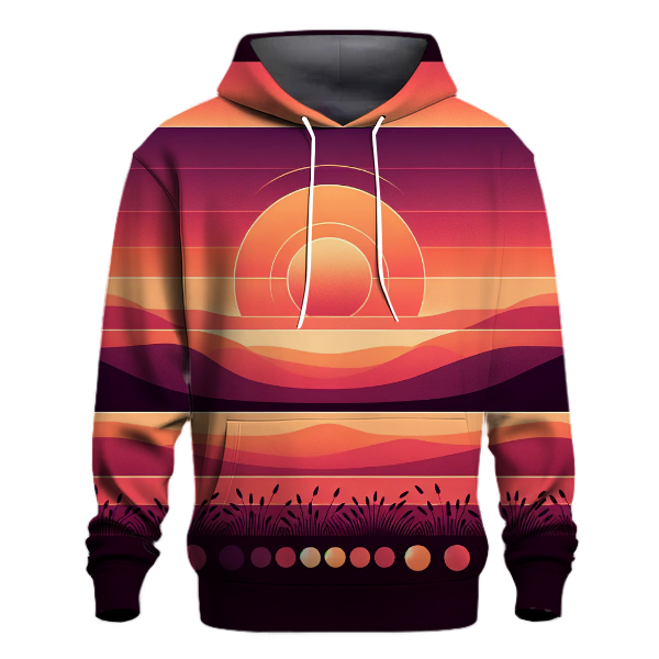 Sunset Horizon Vibes Hoodie