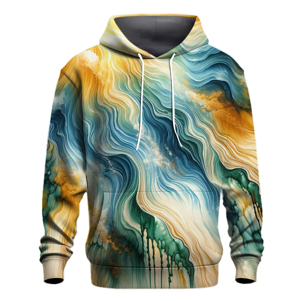 Sunlit Cascade Hoodie