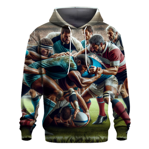 Rugby - The Scrum Challenge Hoodie