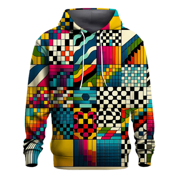 Retro Checkered Dream Hoodie