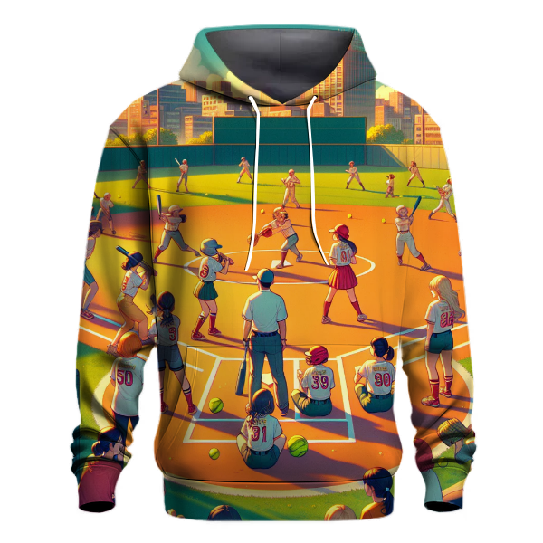 Softball - Diamond Star Hoodie