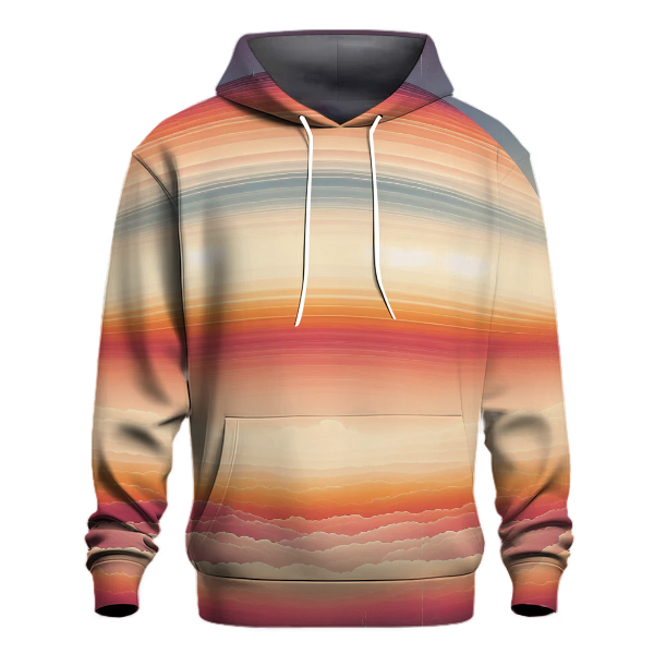 Rustic Sunset Horizon Hoodie
