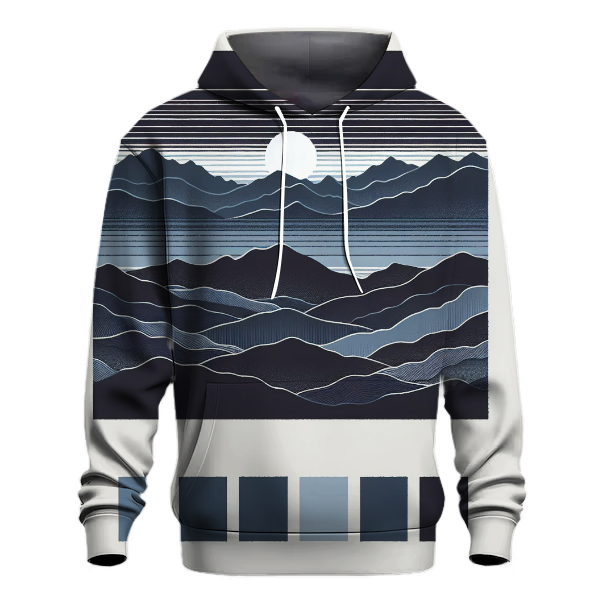 Twilight Mountain Gradient Hoodie