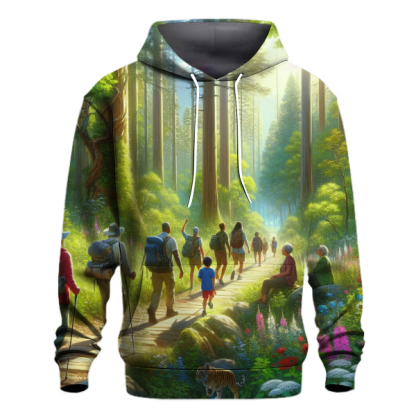 Hiking Wilderness Journey Hoodie