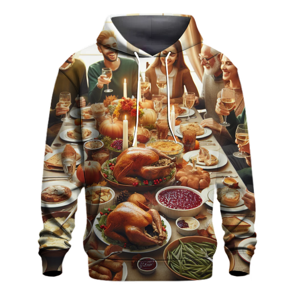 Playful Gingerbread Holiday Party Hoodie