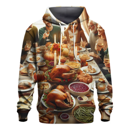 Playful Gingerbread Holiday Party Hoodie