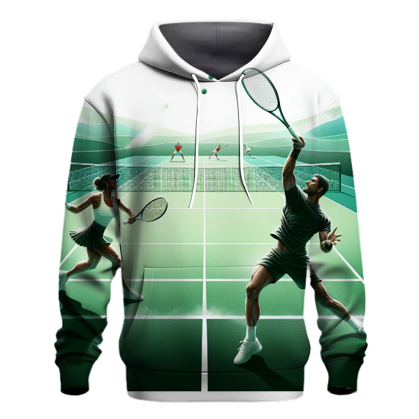 Tennis - Match Point Elegance Hoodie