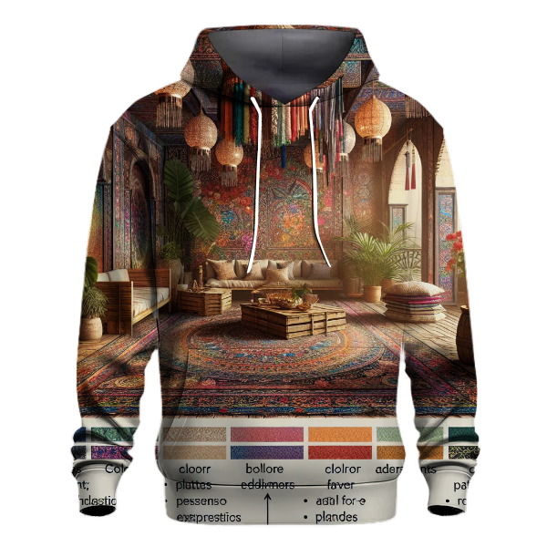 Chic Bohemian Oasis Hoodie