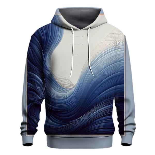 Royal Indigo Elegance Hoodie
