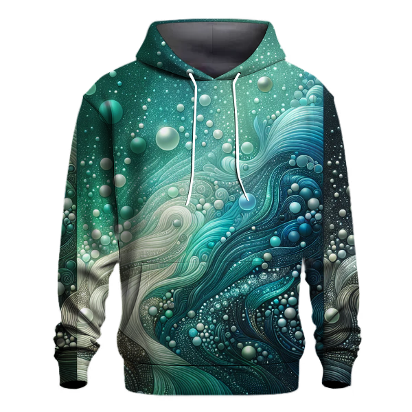 Oceanic Jewel Shimmer Hoodie