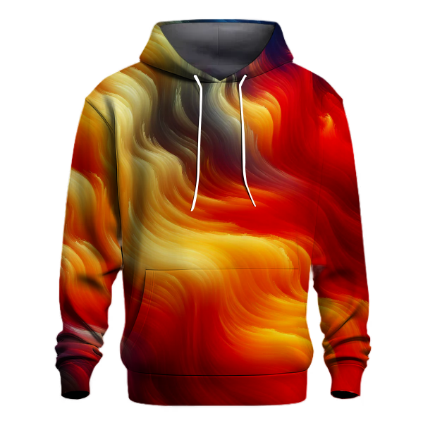 Fiery Inferno Gradient Hoodie