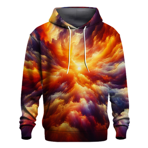Radiant Sunset Reflection Hoodie