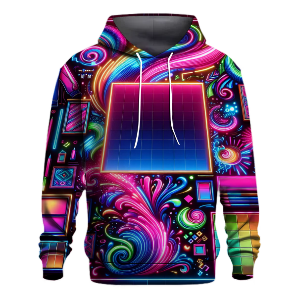 Groovy Neon Lights Hoodie