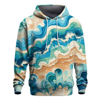 Luminous Sea Tie-dye Design Hoodie