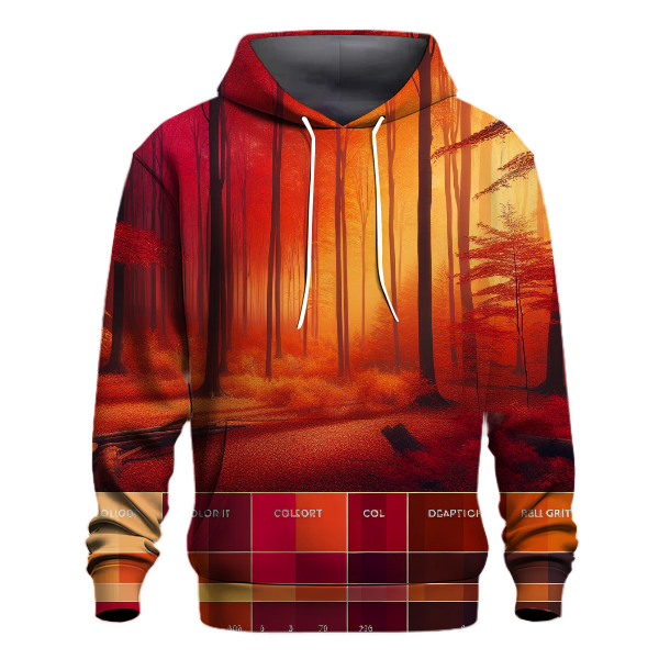 Autumn Foliage Design Hoodie