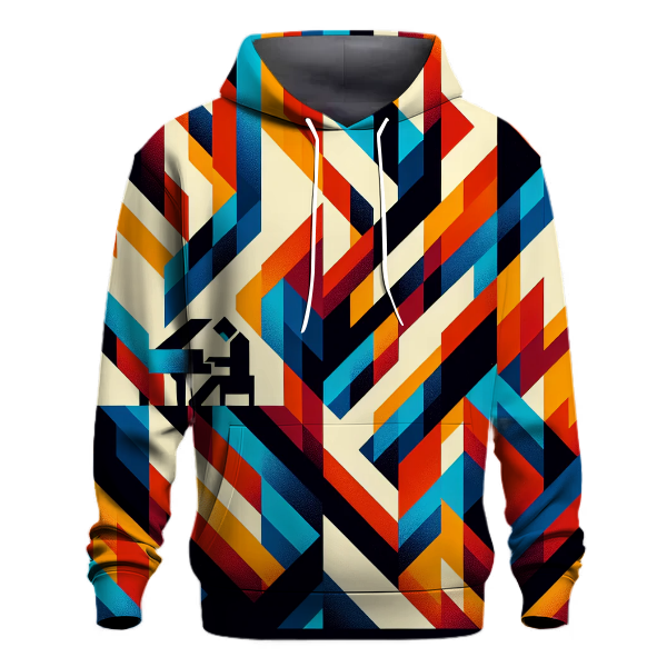 Geometric Jazz Fusion Hoodie