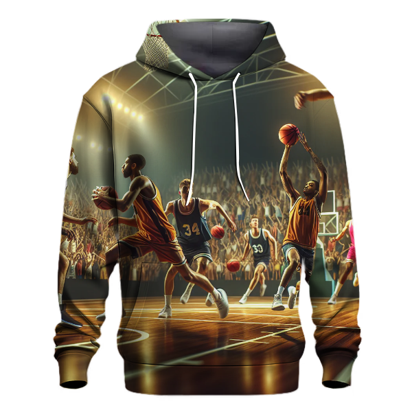 Basketball Court Clash Hoodie
