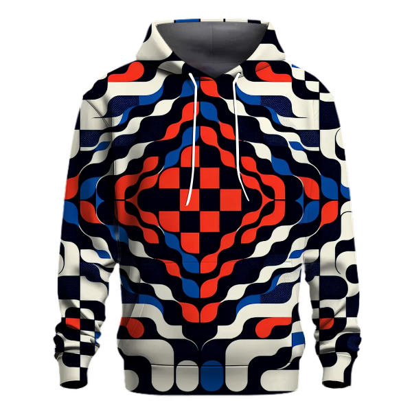 Funky Checkered Groove Hoodie