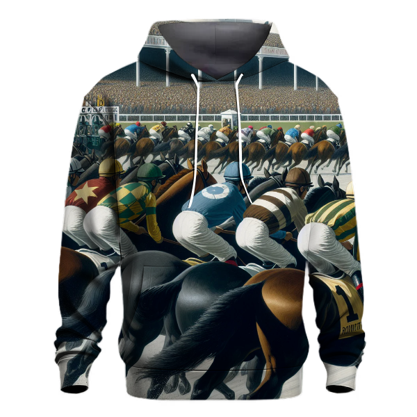 Horse Racing Glory Hoodie