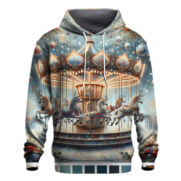 Reindeer Carousel Hoodie