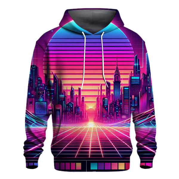 Funky 80s Synthwave Hoodie