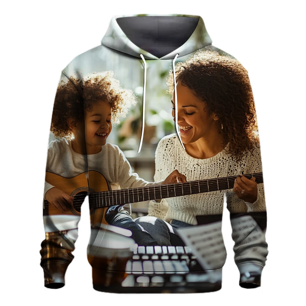 The Melody of Love A Mothers Harmonious Presence Hoodie