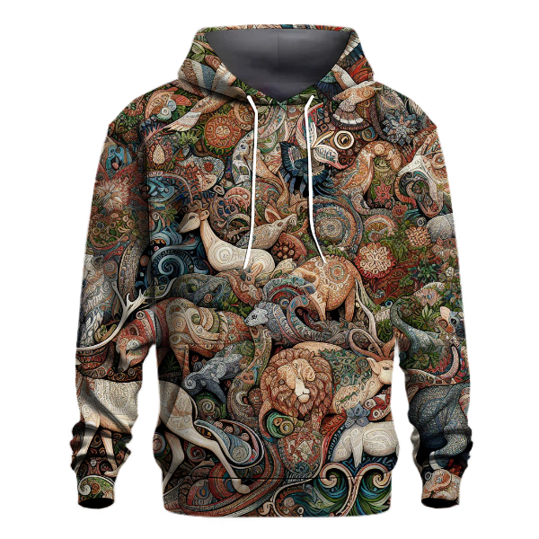 Nature's Artistic Patterns Hoodie