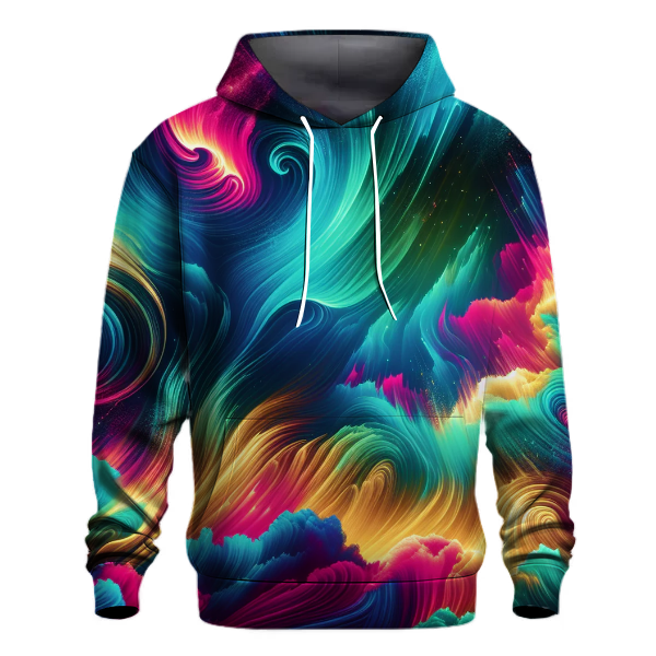 Prismatic Aurora Fusion Hoodie