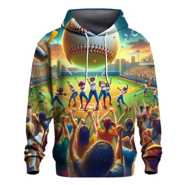 Softball Celebration Hoodie