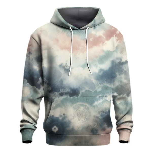 Misty Morning Tie-dye Design Hoodie