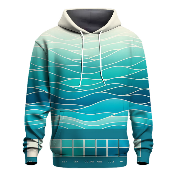 Soft Ocean Drift Gradient Hoodie