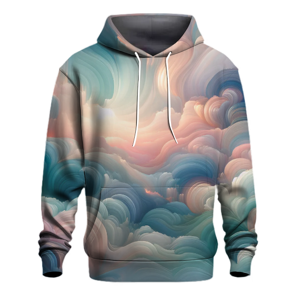 Celestial Breeze Tie-dye Design Hoodie