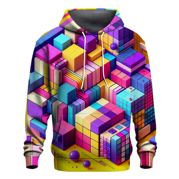 Radical Retro Blocks Hoodie