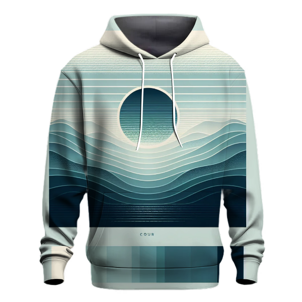 Misty Ocean Gradient Hoodie