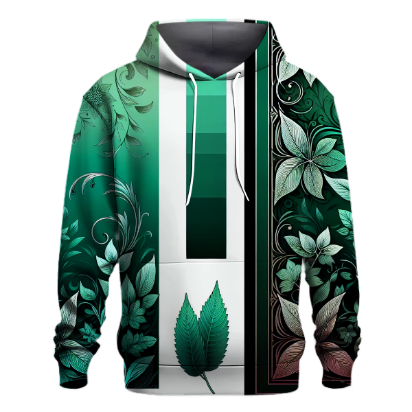 Emerald Mist Glow Hoodie