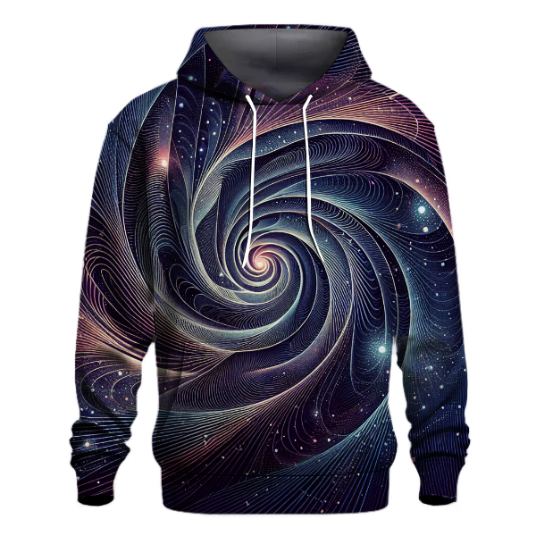 Cosmic Spiral Whirl Hoodie