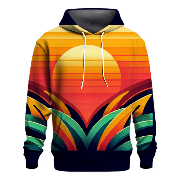 Tropical Sunrise Escape Hoodie