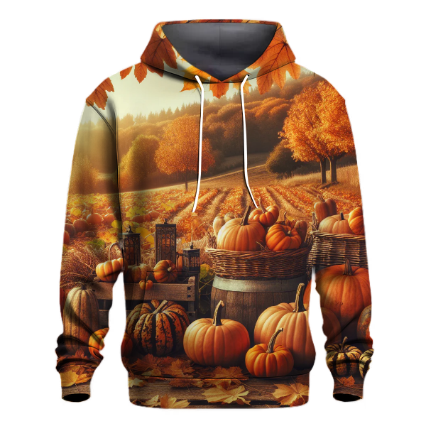 Golden Autumn Harvest Hoodie