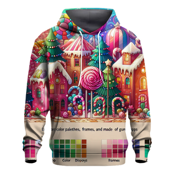 Candyland Holiday Fantasy Hoodie