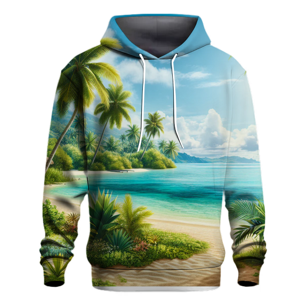 Tropical Island Getaway Hoodie