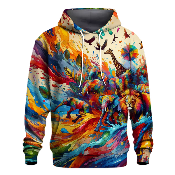 Rainbow Safari Hoodie