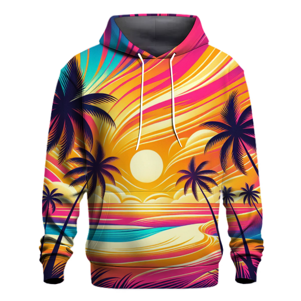 Funky Summer Paradise Hoodie