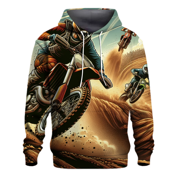 Motocross Speed Thrills Hoodie