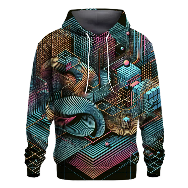 Grid Escape Hoodie